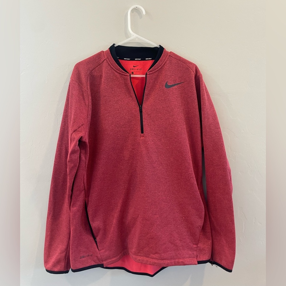 Nike Golf Men’s Quarter Zip Sweater Jacket Large